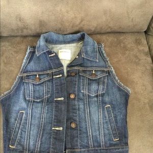 Old Navy denim vest sz x-small